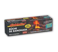 Acto Bûche de ramonage Diablotin – Élimine suies et goudrons – Pour cheminées, poêles, chaudières