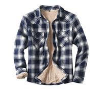 Bûcheron Chemise thermique doublée avec capuche en polaire à carreaux en flanelle à manches longues Fermeture éclair Chemise à capuche Veste de bûcheron Chemise de travail thermique Veste de sport