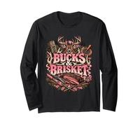 Bucks & Brisket Fumoir pour Barbecue à Queue Blanche Manche Longue