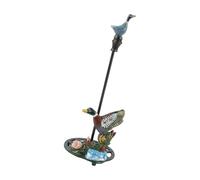 Bucolique Support en métal en forme de canards avec fonction de recharge facile Porte-serviettes unique pour salle de bain Style rétro