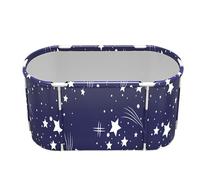 Buerfu Pliante, Pliable pour Adultes | portable épaissie pour douche | pliante autoportante pour la maison, salle de bain, bain de glace chaude, adultes et, intérieur et extérieur