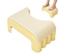 Buerfu Tabouret De Selles pour La Salle De Bain,Banc de Pot antidérapant - Tabouret Squat Toilette - pour Douche Vasque Chevet Cuisine Famille Adultes et Personnes Âgées