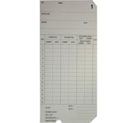 BÜRK MOBATIME B01820339500 Stempelkarte Typ 2-6 1p.500St