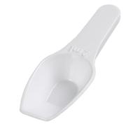 Bürkle Pelle doseuse en polypropylène, blanc, 2 ml, longueur 60 mm largeur 21 mm, pour poudres et granulés
