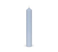 Bütic GmbH Lot de 16 bougies à tige colorées 180 mm x Ø 22 mm - Bougies à combustion sans résidu, couleur : bleu colombe