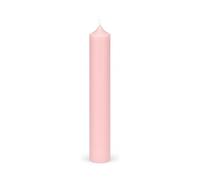 Bütic GmbH Lot de 16 bougies à tige colorées 180 mm x Ø 22 mm - Bougies avec combustion sans laisser de résidus, couleur : rose pastel