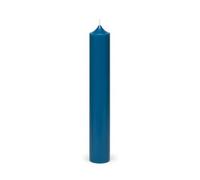 Bütic GmbH Lot de 16 bougies à tige colorées 180 mm x Ø 22 mm - Bougies avec combustion sans résidus Couleur : pétrole