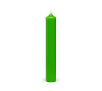 Bütic GmbH Lot de 4 bougies à tige colorées 180 mm x Ø 22 mm - Bougies à combustion sans résidu, couleur : vert
