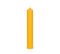 Bütic GmbH Lot de 4 bougies à tige colorées 180 mm x Ø 22 mm - Bougies avec combustion sans laisser de résidus - Couleur : naturel