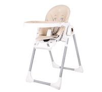 BUF BOOF® Chaise Haute X-6 Inclinable 4 Positions, Réglable, Crem