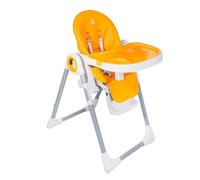 BUF BOOF® Chaise Haute X-6 Inclinable 4 Positions, Réglable Orange