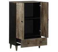 Buffet(1 pc), Commode, Vaisselier, Meuble Rangement, 60x33x100 cm bois de manguier massif B7278