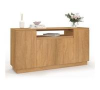 ID MARKET buffet SERENA 4 portes avec niches 160 cm Moderne bois