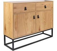 Buffet 2 Portes 2 Tiroirs Aspect Bois - ABRIL - ALTOBUY Marron G