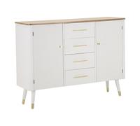 Paris prix Buffet bahut 2 portes - Blanc