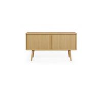 Buffet 2 Portes en Bois Massif "Rove" 138cm Chêne
