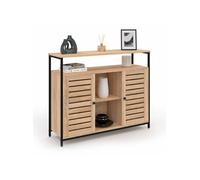Buffet 2 Portes Persiennes 100 Cm Halifax Design Industriel
