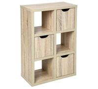 Buffet 3 portes ""Bivoak"" effet chêne naturel - Atmosphera Créateur d'intérieur