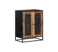 Buffet 60x35x75 cm Bois de manguier brut