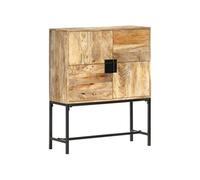 Buffet 80x30x100 cm Bois de manguier massif