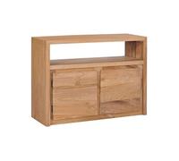 Vidaxl Buffet 80x30x60 Cm Bois De Teck Massif