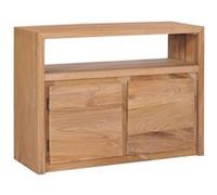 Vidaxl Buffet 80x30x60 Cm Bois De Teck Massif