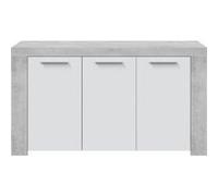 Buffet AMBIT Effet béton satiné Artik 3 portes