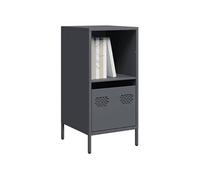 vidaXL Buffet – Acier laminé à froid, 35 x 39 x 73,5 cm, anthracite