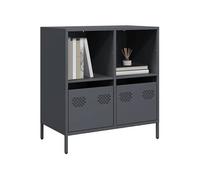Buffet anthracite 68x39x73,5 cm acier laminé à froid, meuble de rangement, meuble de rangement de cuisine, meuble de 851360