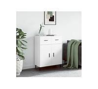 vidaXL Buffet Blanc - 69,5 cm