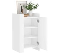Buffet/Armoire bas - GUANG - Rangement maison - blanc 45x35x75 cm - bois d'ingénierie @@A2993