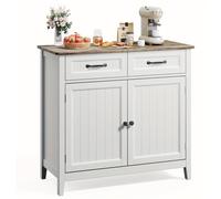Buffet - Armoire de rangement - Meuble de cuisine - Meuble de salle à manger - Meuble bahut - Grand modèle avec tiroir et étagère réglable