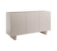 Buffet avec 3 portes en MDF - Beige - LUDIMA