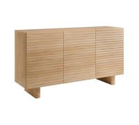 Buffet avec 3 portes en MDF - Naturel - LUDIMA