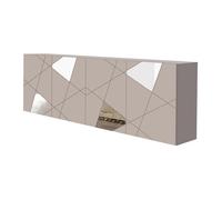 Buffet avec 4 portes - Beige - CANTIANO