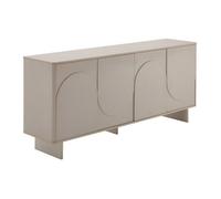 Vente-unique - Buffet avec 4 Portes - Beige - DELORINA