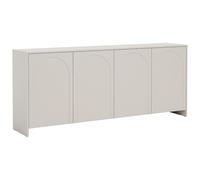 Vente-unique - Buffet avec 4 Portes - Beige - NALYRA de Maison Céphy