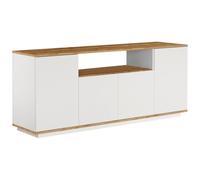 Buffet - FR15 - 4 portes - 180 x 75 x 45 cm - Pin atlantique / Blanc