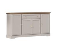 Buffet avec 4 portes et 1 tiroir - Beige et Naturel clair - ZARULA