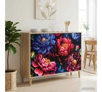 vidaXL Buffet GENNEP Sonoma 102 x 33 x 75 cm Bois d'ingénierie, Buffet rectangulaire Moderne, Meuble de Rangement Tendance pour Salon et Salle à Manger, Solution Pratique pour la Maison