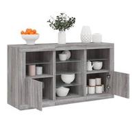 vidaXL Buffet LED sonoma gris