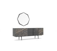 Buffet avec miroir Luxe Aménagement Salle à manger Ensemble complet Meubles modernes