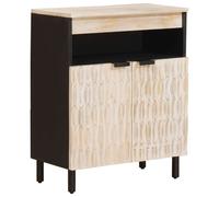 vidaXL Buffet Finition Lavage Blanc