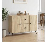 vidaXL Buffet Chêne artisanal 89 x 34,5 x 60 cm Bois d'ingénierie