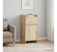 vidaXL Buffet Blanc 40 x 36 x 80 cm Bois d'ingénierie,