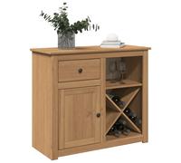 Buffet avec tiroir PANAMA 93x40x80 cm bois massif de pin vidaXL