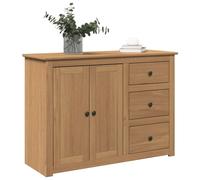 Buffet avec tiroirs PANAMA 112x40x80 cm bois massif de pin vidaXL
