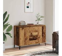 Buffet bahut - Buffet vieux bois 102x35x70 cm - Bois d'ingénierie - Enfilade de rangement 9417162134