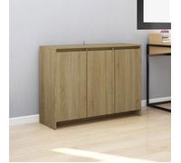 Buffet - Bahut/Commode couloir Beige Magnifique Buffet Chêne sonoma 102x33x75cm - bois d'ingénierie CL5239288