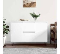 Buffet - Bahut/Commode couloir Blanc Magnifique Buffet blanc 101,5x35x70cm - bois d'ingénierie CL7535015